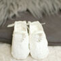 Girls Christening Booties Evelyn, thumbnail 6 of 9