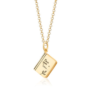 Story Book Necklace, Sterling Silver Or Gold Plated, 9 of 12