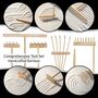 Handcrafted Bamboo Zen Garden Rakes And Tools + Giftbox, thumbnail 2 of 9