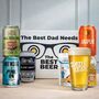 Best Dad Ipa Craft Beer Gift Set For Him With Glass, thumbnail 1 of 6