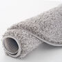The Rugs Plain Grey Shaggy Rug, thumbnail 3 of 12