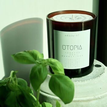 Utopia Tobacco And Oak Scented Candle, 4 of 5