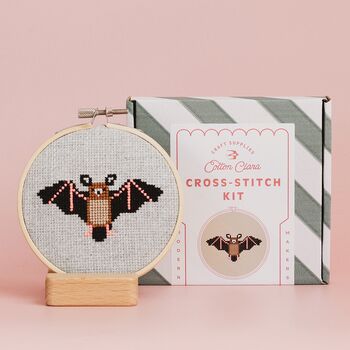 Bat Cross Stitch Kit, 2 of 2