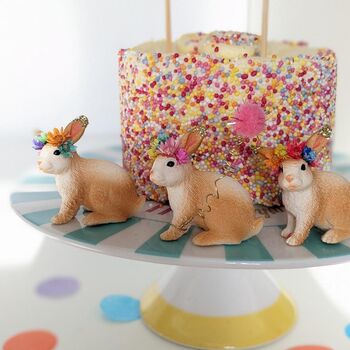 Flower Animal Cake Toppers, 4 of 9