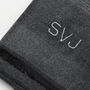 Personalised Men's Cashmere Blend Scarf, thumbnail 7 of 10