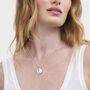 Silver Nightshade Moon Locket Necklace, thumbnail 2 of 8