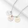 Personalised My Family Discs Necklace, thumbnail 2 of 8