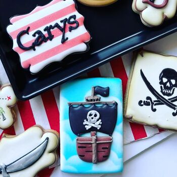 Pirate Party Themed Biscuit Favours / Set Of 12, 4 of 4
