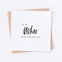 Page Boy Wedding Bridal Card, thumbnail 2 of 5