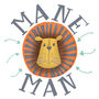 'Mane Man' Dad Greetings Card For Fathers, thumbnail 3 of 4