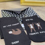 Personalised Daddy And Me Sloth Socks, thumbnail 3 of 4