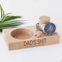 Classic Personalised Oak Watch Stand, thumbnail 3 of 4