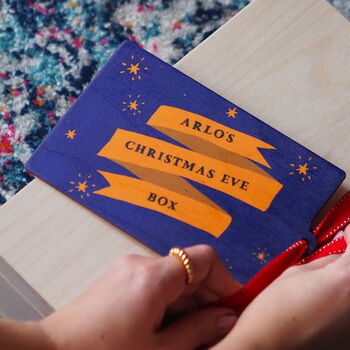 Personalised Star Christmas Eve Box Tags, 4 of 8