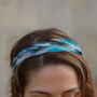 Turquoise Feather And Crystal Headband 'Marina', thumbnail 1 of 11