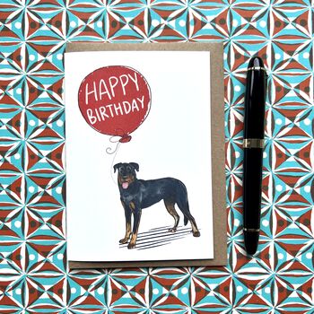 Beauceron Birthday Card, 3 of 4