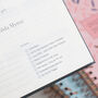 2025 26 Diary Personalised A5 Daily Matilda Myres, thumbnail 6 of 12