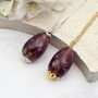 Lampwork Glass Egg Necklace, thumbnail 6 of 12