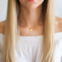 30th Birthday Gift For Her – Personalised Initial Disc Necklace, thumbnail 8 of 9