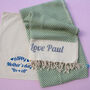 Personalised Cotton Throw, Gift For Mother, thumbnail 1 of 12