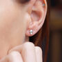 Toadstool Stud Earrings, thumbnail 1 of 7