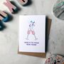 Here's To Your New Home Housewarming Card, thumbnail 3 of 3