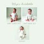 Personalised Baby's First Christmas Polar Bear Outfit, thumbnail 5 of 5