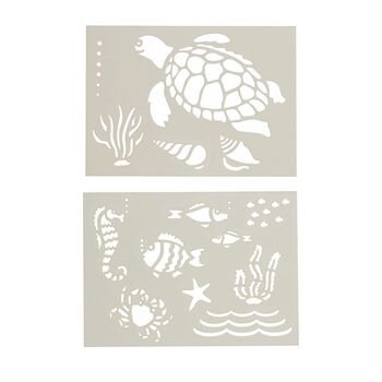 Turtle T Shirt Painting Stencil Kit, 11 of 12