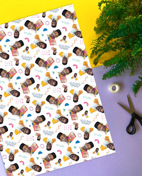 Fresh Prince Wrapping Paper – 90s Hip Hop Gift Wrap, 3 of 6