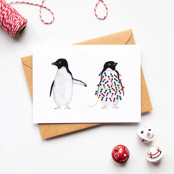 Silly Penguins Christmas Card Pack, 7 of 9