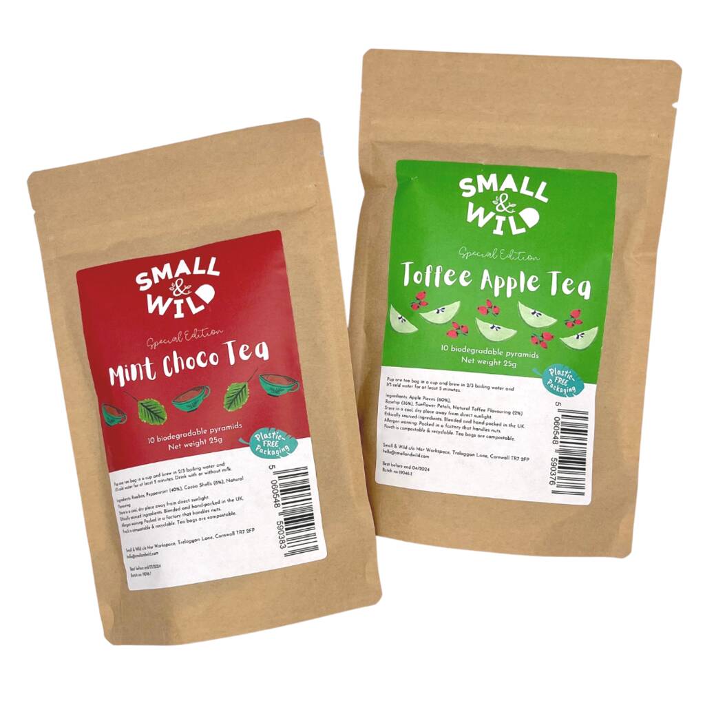 Toffee Apple And Mint Choco Tea Seasonal Special Blends, 1 of 2