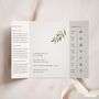 Olive Gatefold Wedding Invitations, thumbnail 1 of 5