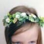 Gold Leaf Flower Crown, thumbnail 1 of 3