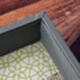 Wood Serving Tray Tropical Print Palm Trees, thumbnail 9 of 9