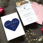 Heart Wedding Invitations Sample, thumbnail 8 of 12
