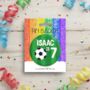 Personalised Football Birthday Badge, thumbnail 1 of 6