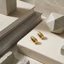 Teardrop Earrings Gold, thumbnail 5 of 10