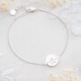 Martha Disc And Bar Personalised Bracelet, thumbnail 6 of 12