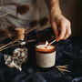Cosy Wood Crackle Wick Sea Of Calm Soy Candle, thumbnail 1 of 9