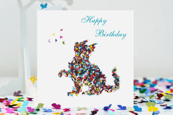 100th Birthday Butterfly Heart Card, 7 of 12