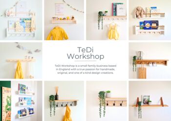 Grey Coat Rack With Shelf And Hooks, 9 of 12