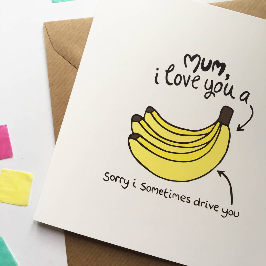 Funny Mum Thank You Card By Ladykerry Illustrated Ts