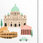 Personalised Rome City Print, thumbnail 3 of 6