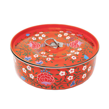 Hand Painted Spice Tin 'Masala Dabba', 5 of 12