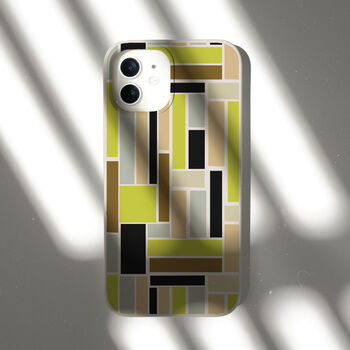 Mondrian Eco Friendly, Biodegradable Phone Case, 7 of 8