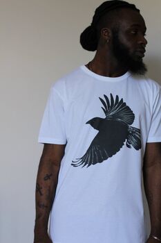 White Crow T Shirt, 2 of 2