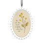 Friendship Oval Hanging Porcelain Decoration You Are The Friend, thumbnail 2 of 3