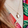 Small Solid Gold Or Silver Heart Locket Necklace, thumbnail 8 of 12