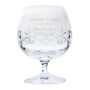 Crystal Cut Brandy Cognac Personalised Glass, thumbnail 4 of 11