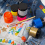 Eco Friendly Fabric Inks Neon Pink, Yellow, Orange, thumbnail 2 of 12