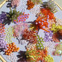 Lilac Embroidered Hoop, thumbnail 7 of 8